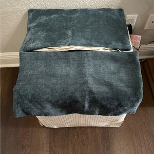 Chenille pillow covers set of 2 12 x 20